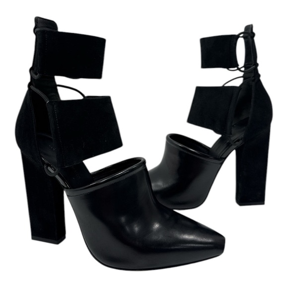 Alexander Wang Cult Mackenzie Booties | Color: Black | Size: 36.5 Suede/Leather - Picture 11 of 17